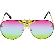 Load image into Gallery viewer, Bee Moor Vintage Pilot Sunglasses
