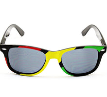 Load image into Gallery viewer, Rasta Stripes Square Sunglasses
