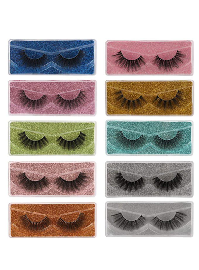 10 Pack 3D Mink Eyelashes