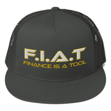 Load image into Gallery viewer, FIAT (WHITE/GOLD) - Snap Back
