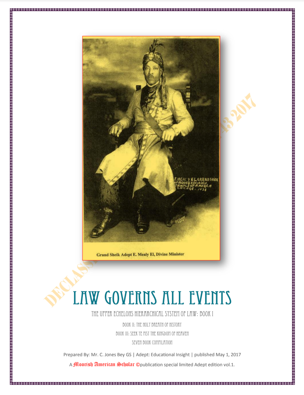 Law Governs All Events - GS. E. Mealy EL (PDF)