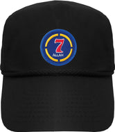 Cotton Adjustable Baseball Cap with Circle 7 Emblem