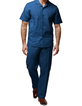 Load image into Gallery viewer, Men&#39;s Linen Pants Set
