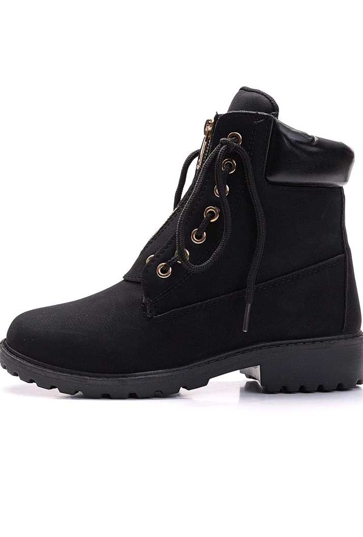 Women's Ankle Bootie Combat Boots