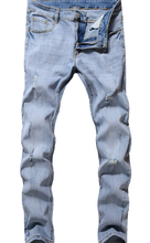 Load image into Gallery viewer, Men&#39;s Distressed Jeans
