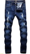 Men's Distressed Jeans