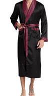 Noble Men's Silky Robe