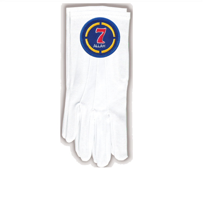 Moorish American Circle 7 Gloves