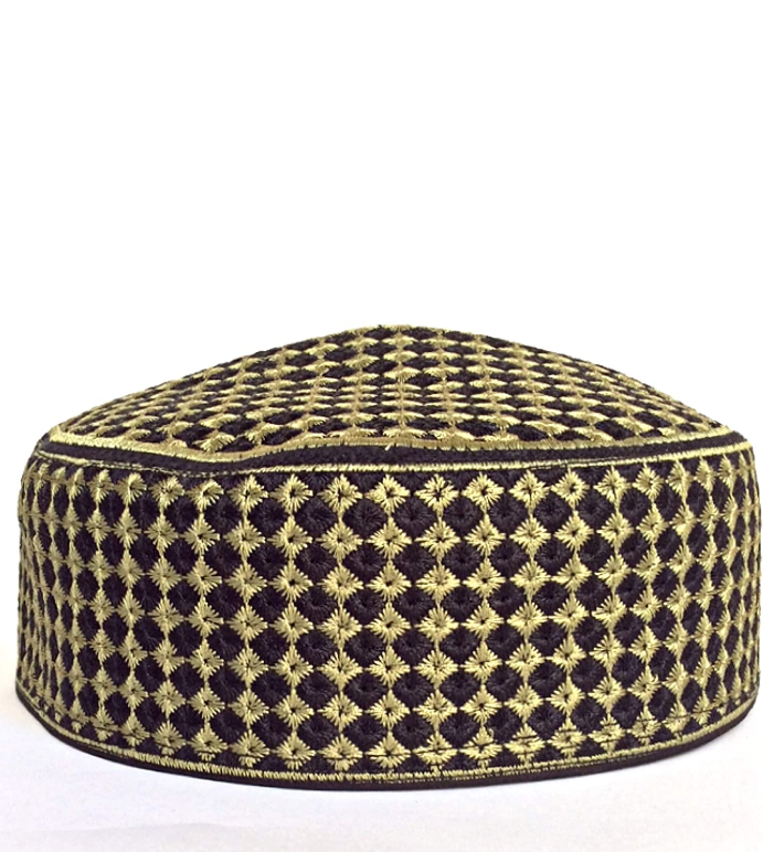 Men's hand Embroidered Kufi