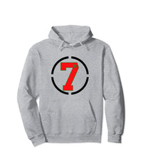 Load image into Gallery viewer, Circle 7 Moorish American Hoodie with Flag
