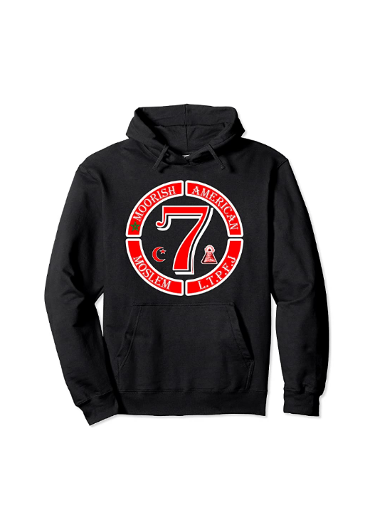 Moorish American Circle 7 Hoodie