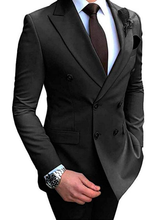 Load image into Gallery viewer, Men&#39;s Two Piece Double Breast Suit
