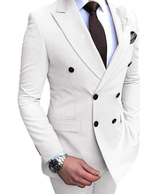 Load image into Gallery viewer, Men&#39;s Two Piece Double Breast Suit
