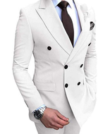 Men's Two Piece Double Breast Suit