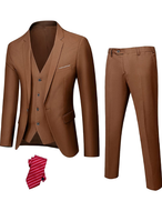 Men's Slim Fit 3 Piece Suit Set