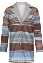 Load image into Gallery viewer, Men&#39;s Cardigan Wool Printed Coat
