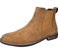 Men's Suede Leather Chelsea Ankle Boots