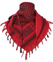 Load image into Gallery viewer, Tactical Desert Shemagh Keffiyeh Arab Tessel Scarf
