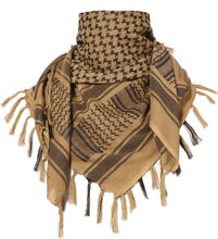 Load image into Gallery viewer, Tactical Desert Shemagh Keffiyeh Arab Tessel Scarf
