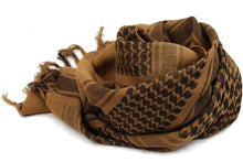 Load image into Gallery viewer, Tactical Desert Shemagh Keffiyeh Arab Tessel Scarf
