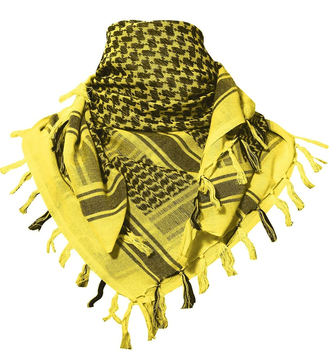 Tactical Desert Shemagh Keffiyeh Arab Tessel Scarf