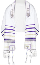 Load image into Gallery viewer, Messianic Tallit Prayer Shawl  with Bag
