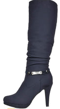 Load image into Gallery viewer, Women&#39;s Knee High Platform Heel Boots
