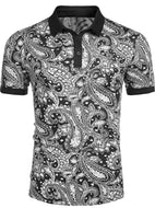 Men's Casual Slim Fit Short Sleeve Polo Shirts