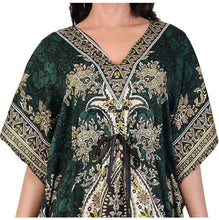 Load image into Gallery viewer, Women&#39;s Kaftan Tunic Maxi Gown
