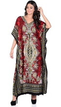 Load image into Gallery viewer, Women&#39;s Kaftan Tunic Maxi Gown
