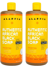 Load image into Gallery viewer, Authentic African Black Soap All-in-One
