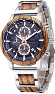 Noble Men Casual Wood Watch