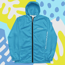 Load image into Gallery viewer, MOORSACHI BERG LENSES I - Wave Blue Unisex RainWindbreaker
