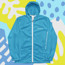 Load image into Gallery viewer, MOORSACHI BERG LENSES I - Wave Blue Unisex RainWindbreaker
