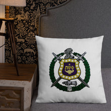 Load image into Gallery viewer, Q Fraternity Premium Pillow
