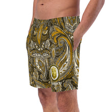 Load image into Gallery viewer, MOORSACHI Paisley Gold - Swim Trunks II
