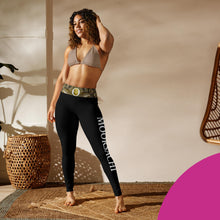 Load image into Gallery viewer, MOORSACHI Yoga Leggings Black II - Limited Ed.
