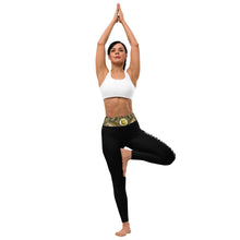 Load image into Gallery viewer, MOORSACHI Yoga Leggings Black II - Limited Ed.
