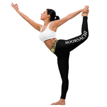 Load image into Gallery viewer, MOORSACHI Yoga Leggings Black II - Limited Ed.
