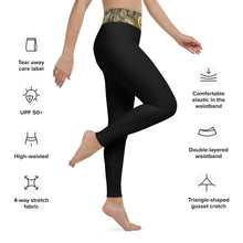 Load image into Gallery viewer, MOORSACHI Yoga Leggings Black II - Limited Ed.
