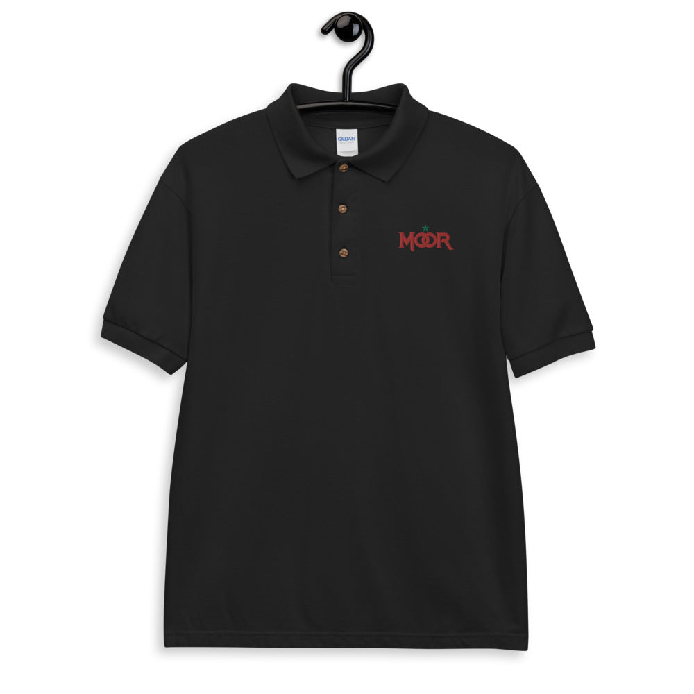 MOOR Brand Embroidered Polo Shirt