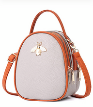 Load image into Gallery viewer, Bee Moor Two Toned  Crossbody Hand Bag
