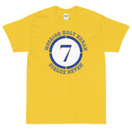 MHK Circle 7 (Gold/White) Short Sleeve T-Shirt