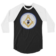 BBT White Back Ground 3/4 Sleeve Raglan Shirt