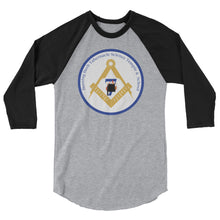 Load image into Gallery viewer, BBT White Back Ground 3/4 Sleeve Raglan Shirt
