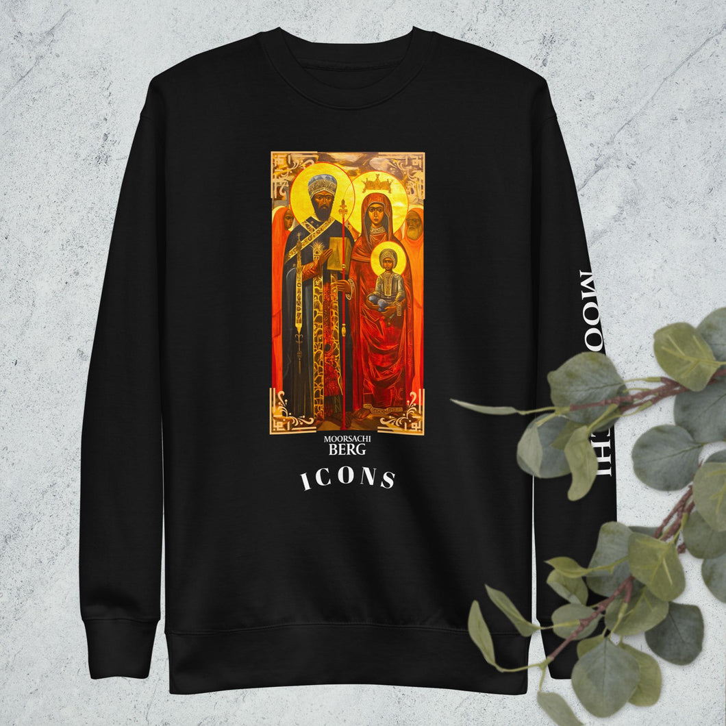 MOORSACHI BERG ICONS: TRINITY - Premium Sweatshirt