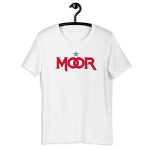 Load image into Gallery viewer, Moor Brand Star (Red Text) Short-Sleeve Unisex T-Shirt
