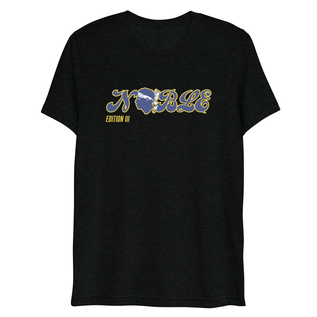 Noble Edition III - Short sleeve t-shirt (Royal Blue/Gold)